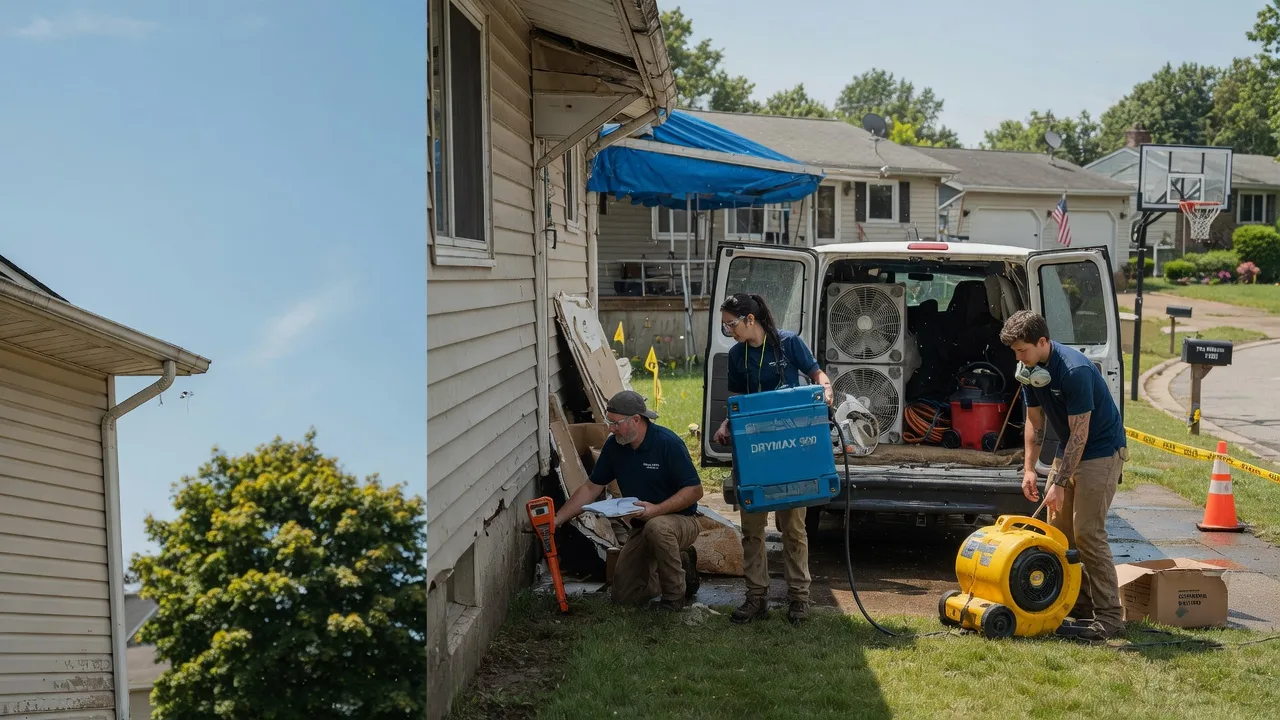 Ceiling Leak Cleanup in Tiffin, OH near me