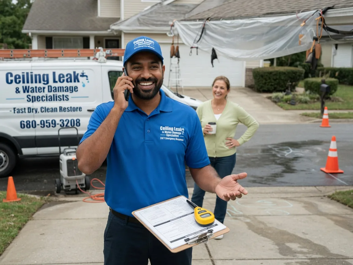 Ceiling Leak Cleanup Tiffin, OH FAQs